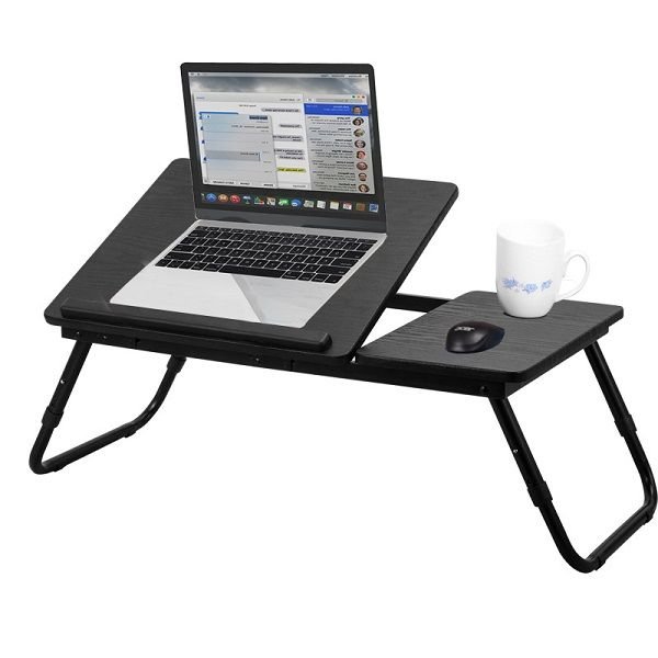 Foldable Double Head Laptop Table